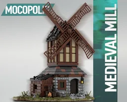 LEGO MOC Medieval Mill