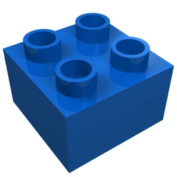 Duplo Brick 2 x 2 / Blue