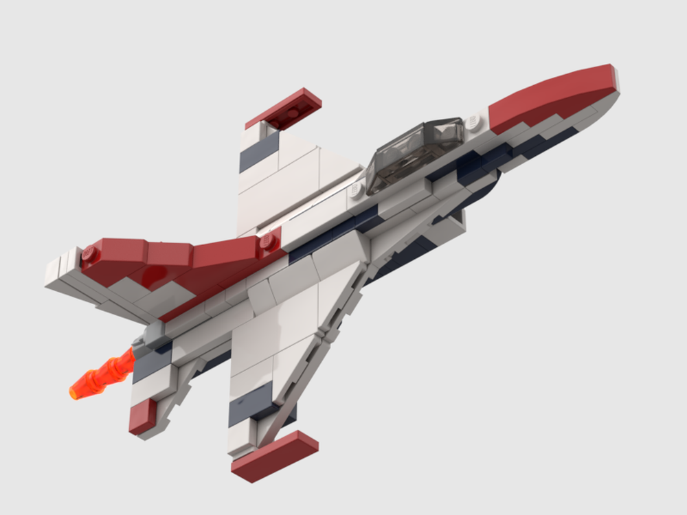 Lego USAF Thunderbirds F-16 Fighting Falcon / Viper