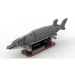 Lego Sturgeon Fish