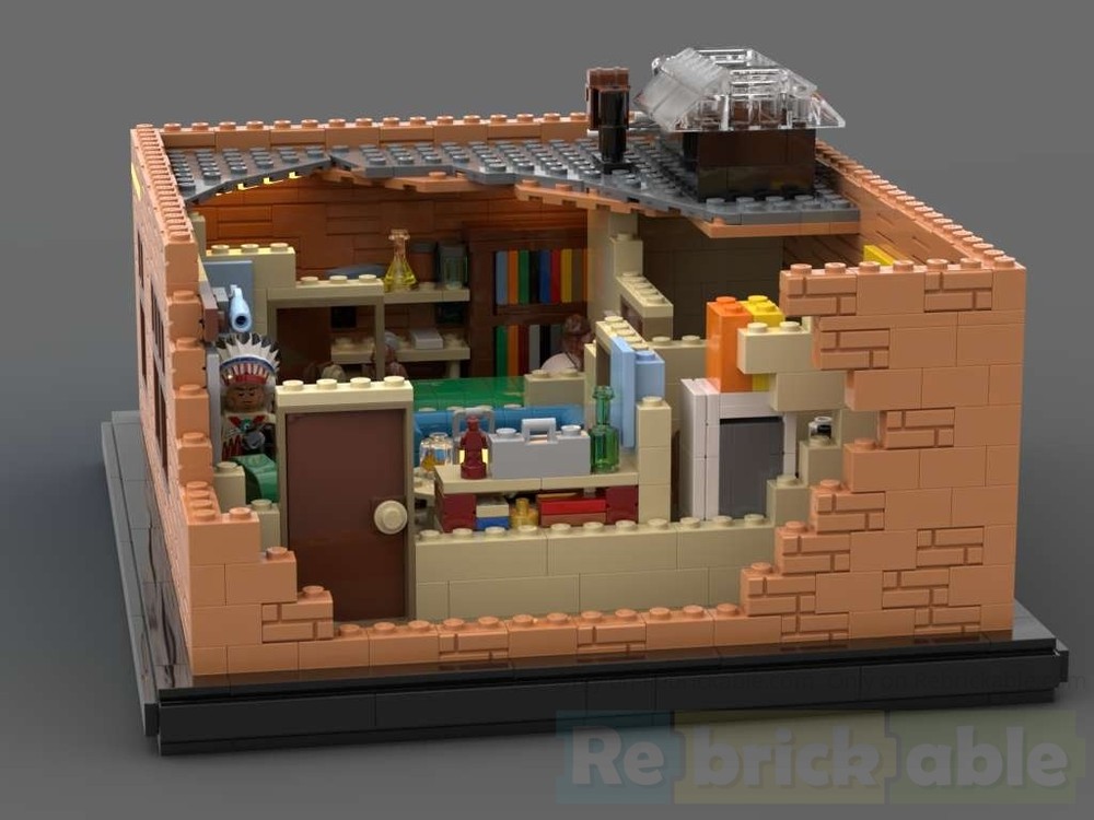 Lego Peter Parker's first Apartment