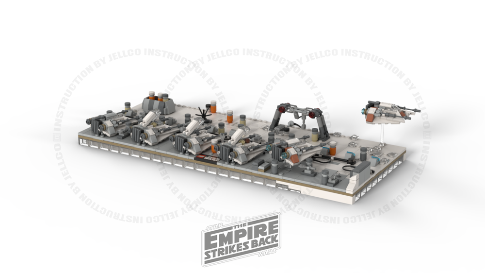 Lego Micro Diorama : Echo Base PART IV : SPEEDER