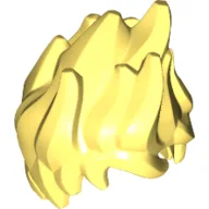 Hair Tousled and Spiked Up Very High / Bright Light Yellow