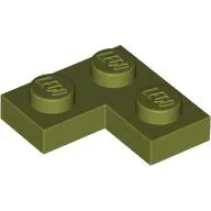 Plate 2 x 2 Corner / Olive Green