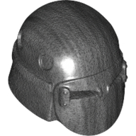Lego Helmet Knight of Ren / Pearl Titanium