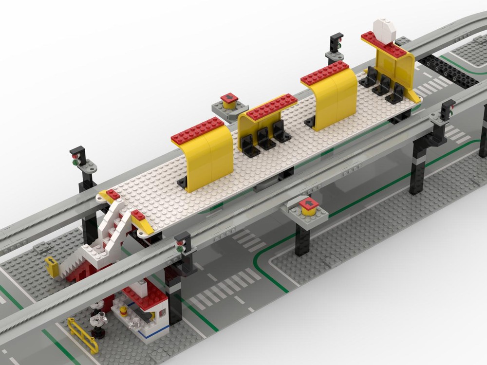 Lego Monorail Station