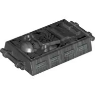 Block with Handles and Han Solo in Carbonite Print / Pearl Dark Gray