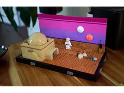 Binary Sunset Diorama