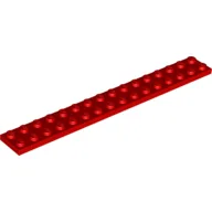 Plate 2 x 16 / Red