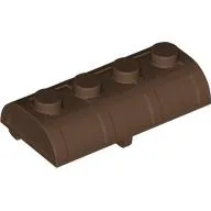 Treasure Chest Lid [Thick Hinge] / Brown