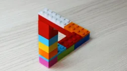 Triangle Optical illusion