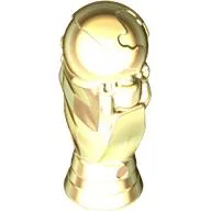 Minifig Accessory, FIFA Trophy / Chrome Gold