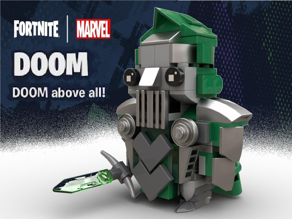 Lego Doctor Doom - Fortnite - Marvel