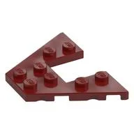 Wedge Plate 4 x 6 / Dark Red