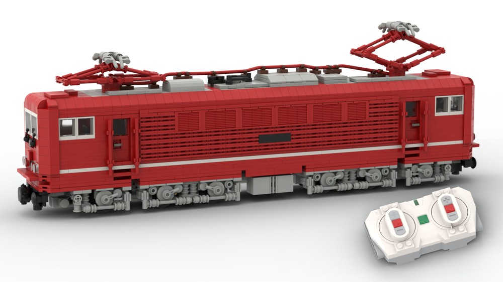 Lego Locomotive électrique - BR250 DR IV - MOC