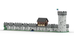 Modular Medieval Walls Multipack