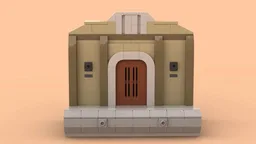 Cloud City Walkway Exterior - Minifigure Display