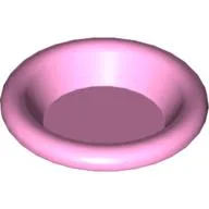 Equipment Dish / Plate / Bowl 3 x 3 [Plain] / Bright Pink