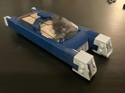 PiXEL-DANs CORUSCANT SPEEDER