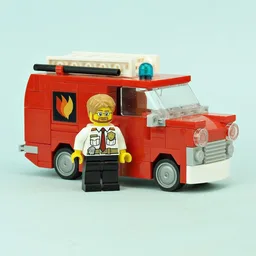 Old Ford Fire Van