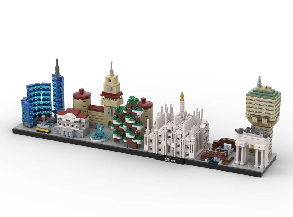 Lego Milan skyline