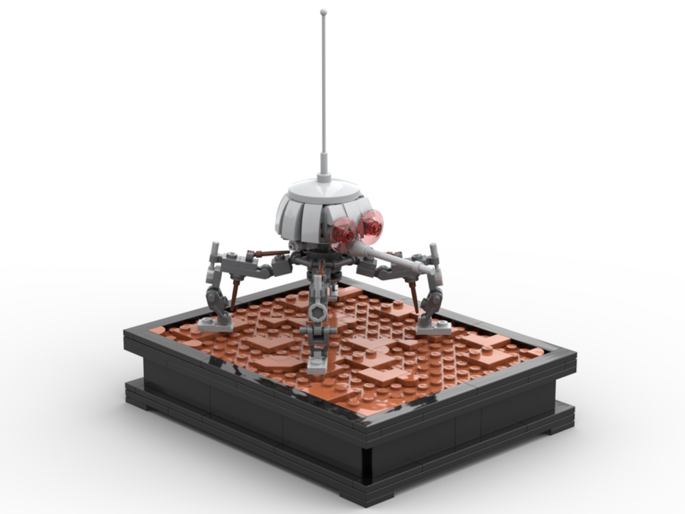 Lego Dwarf Spider Droid on Geonosis