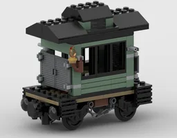 Haunted Train Caboose