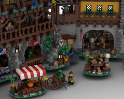 Complete Medieval Town Square