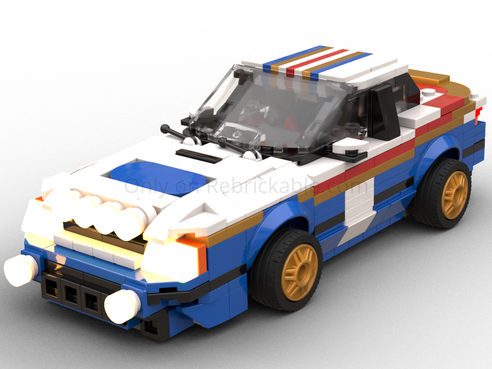 Lego Subaru Legacy'91- MANX Rally / Colin McRae's Subaru Legacy RS (LiTE series, Class Legacy)