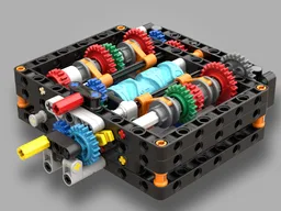 Ultimate 6+N+R gearbox with forks