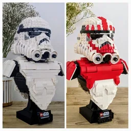 Lego Shocktrooper & Trooper Bust Moc (Double Pack)