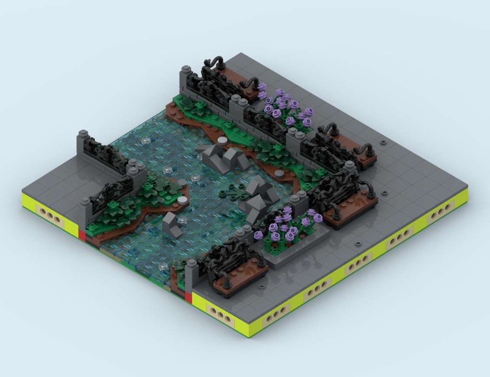 Lego MILS Canal Curve V1