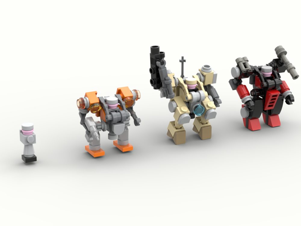 Lego Exo Suit Team
