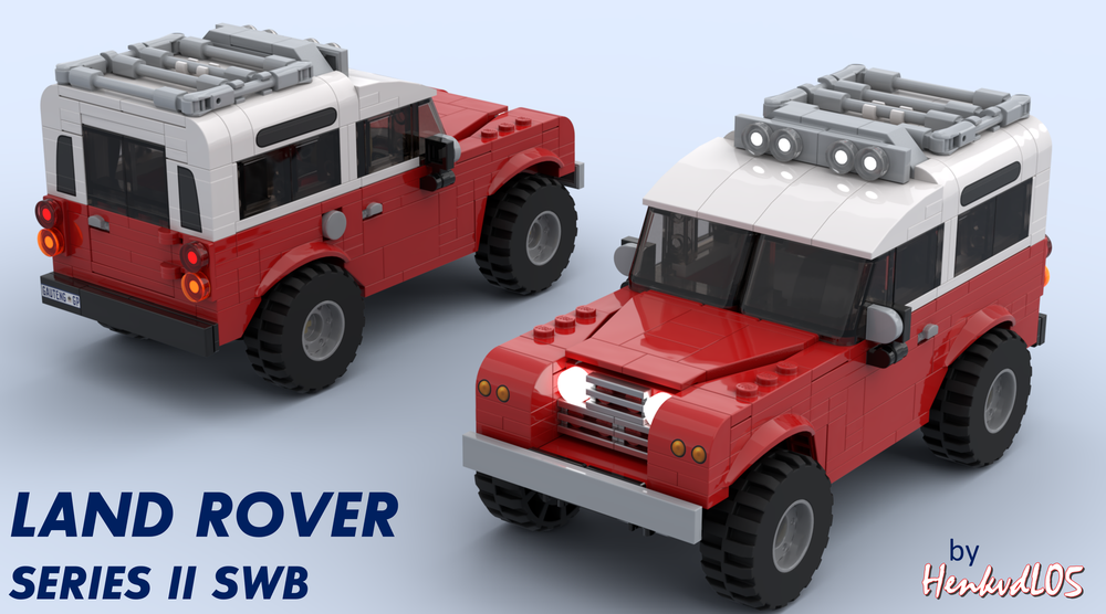 Lego MOCturnal Land Rover Series II SWB