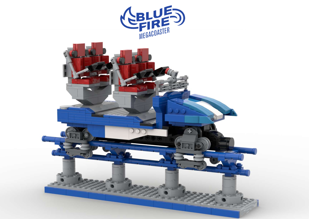 Lego ROLLERCOASTER - BLUE FIRE - EUROPA PARK