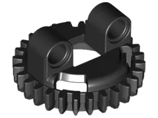 Technic Turntable Small Base, 28 Tooth / Black