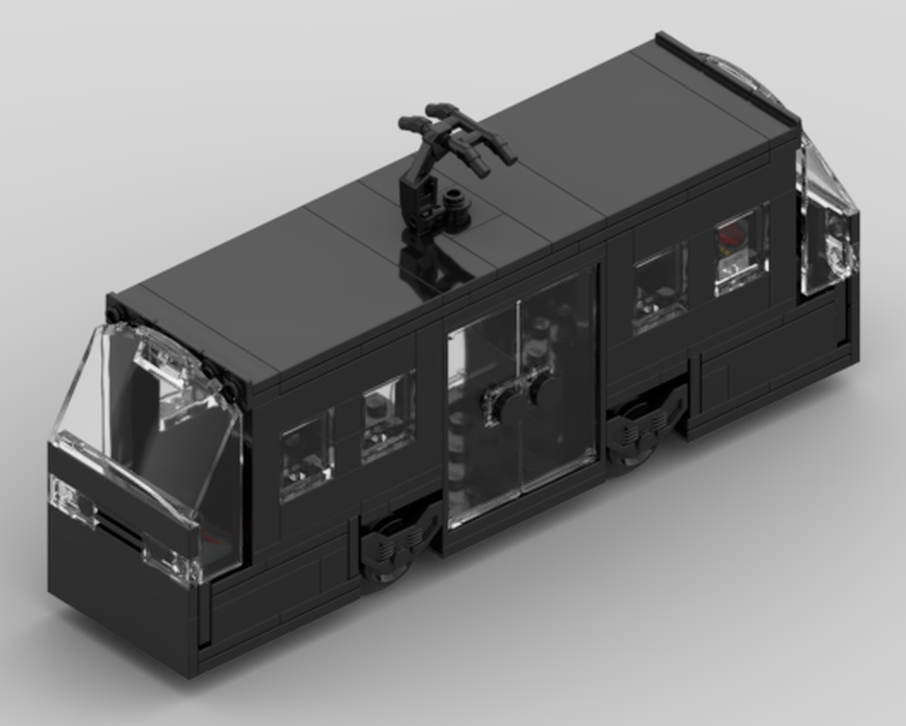 Lego Small Black Tram