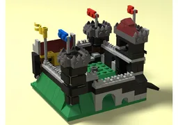 Black Knights castle Microscale