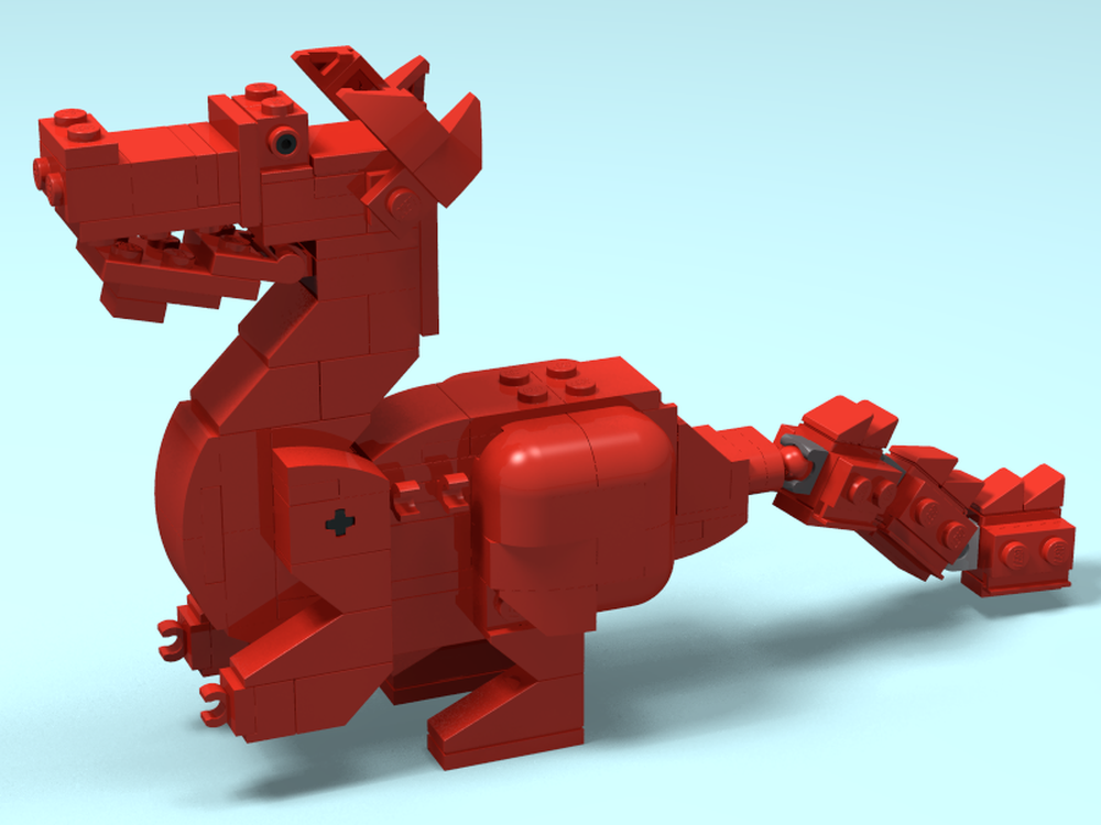 Lego Classic Dragon Build