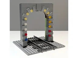 Rounded Train Tunnel Portal