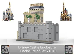 Set 71040 Castle Enclosure
