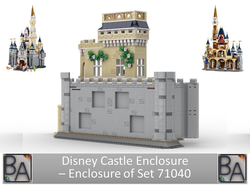 Lego Set 71040 Castle Enclosure