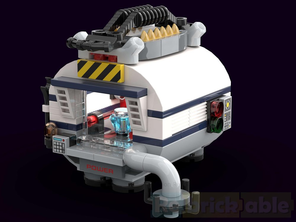 Lego Lunar Research Base Power Extraction Laboratory Module