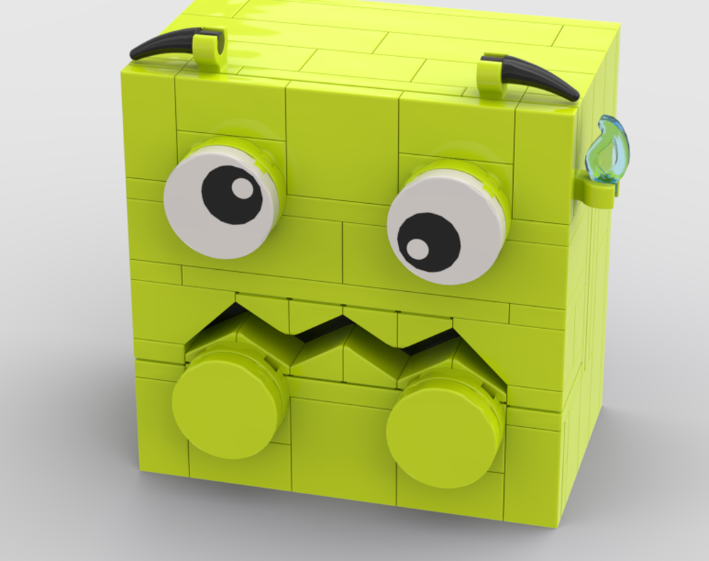 Lego Scared 2x2 brick