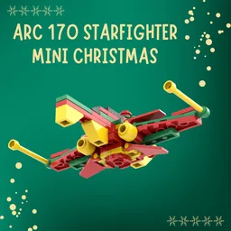 ARC 170 STARFIGHTER MINI CHRISTMAS