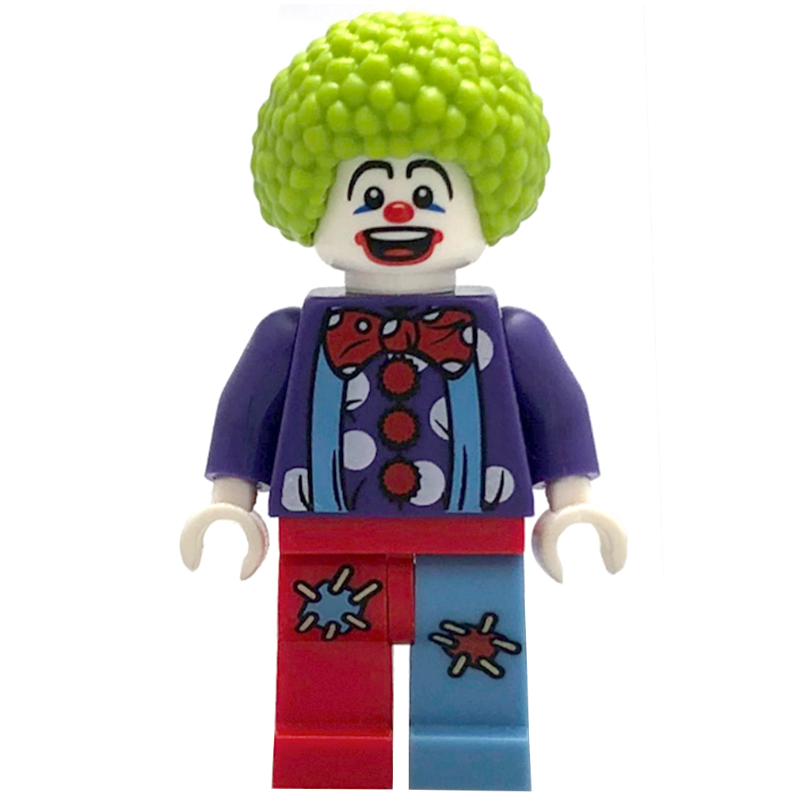 Lego Birthday Clown, Lime Afro