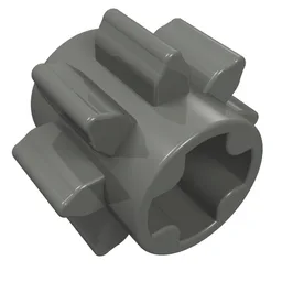 Technic Gear 8 Tooth / Dark Bluish Gray