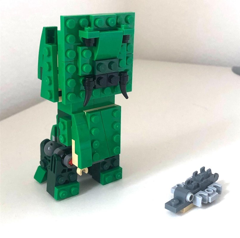 Lego 31058 Creeper and Silverfish