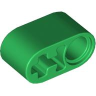 Lego Technic Beam 1 x 2 Thick with Pin Hole and Axle Hole / Green