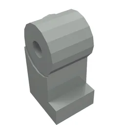 Leg, Left / Light Gray